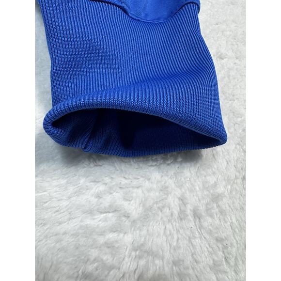 Nike Futbol Dri-Fit Track Jacket Royal Blue White Zip Front Men’s Medium - Picture 4 of 10